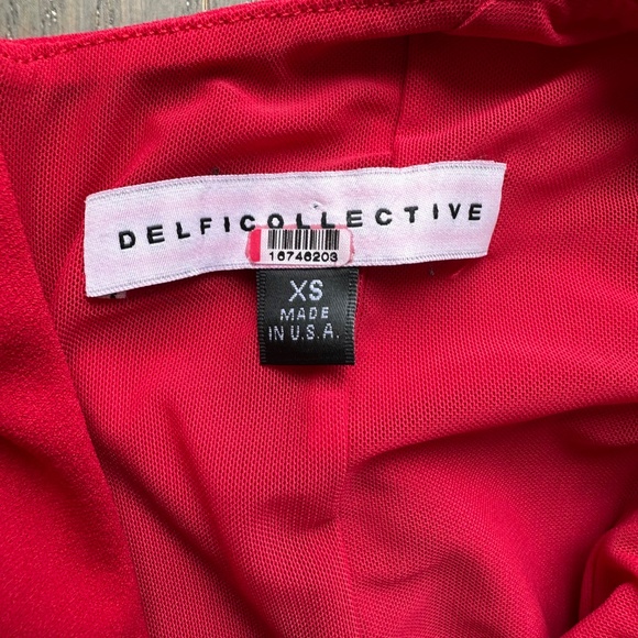 Delfi Collective ISODORA Red Maxi Dress Gown Bustier Corset - Size XS - Isadora - Picture 4 of 14